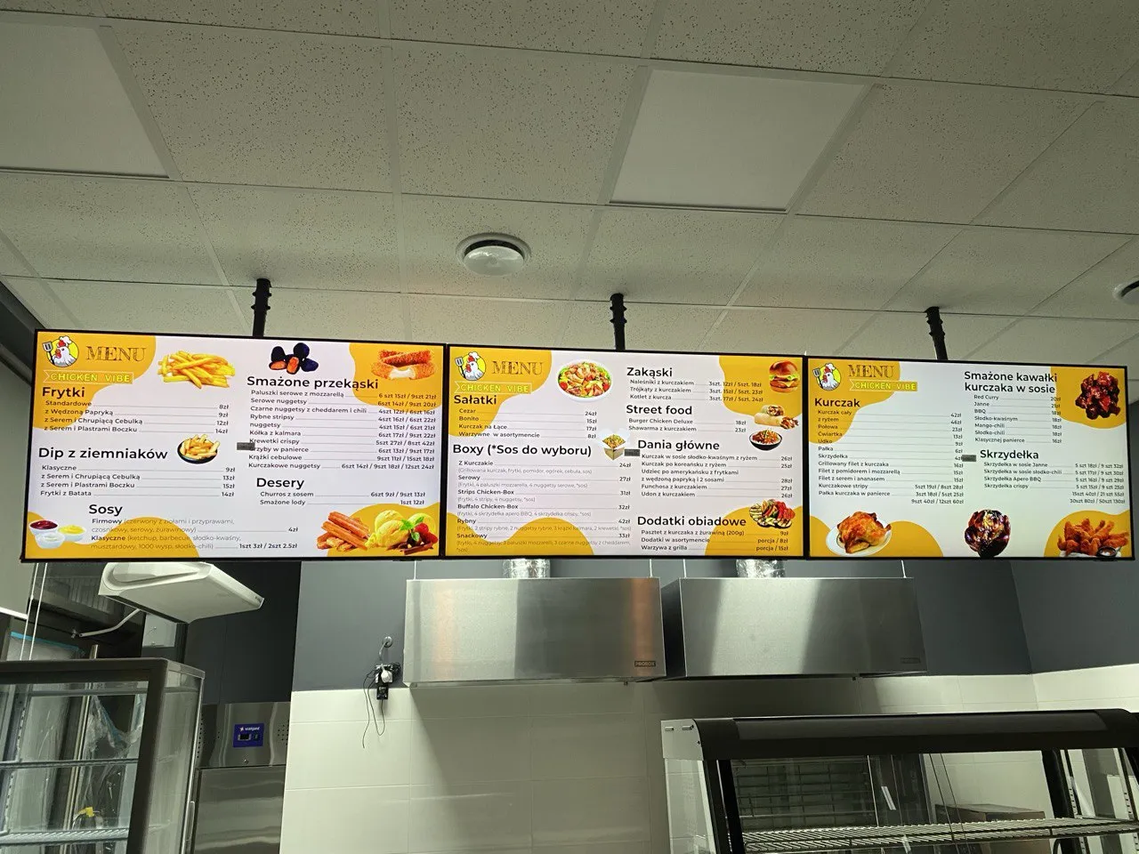 Montaż ekranów LED w restauracjach i kawiarniach Montaż ekranów LED